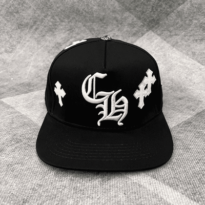 Gorra Chrome Hearts Cross Patch Negro