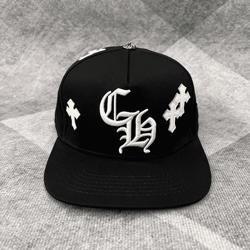 Gorra Chrome Hearts Cross Patch Negro