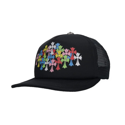 Gorra Chrome Hearts Multi Color Cross Negro