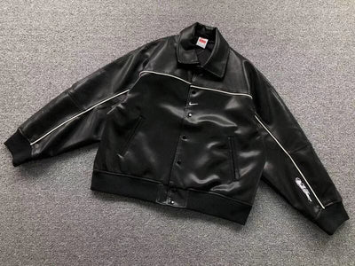 Chamarra Supreme x Nike Varsity Preta