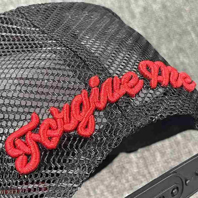 Gorra Trucker SynaWorld Black/Red