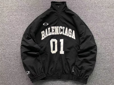 Chamarra Balenciaga Jersey Preta