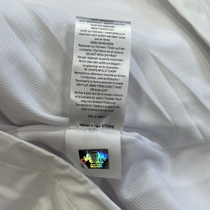 Chamarra Syna World Vortex Blanca