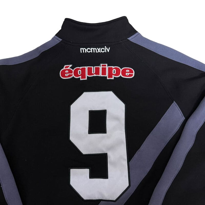 Chamarra Supreme Equipe Half Zip Preta