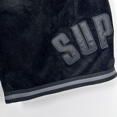 Shorts Supreme Ultrasuede Negro