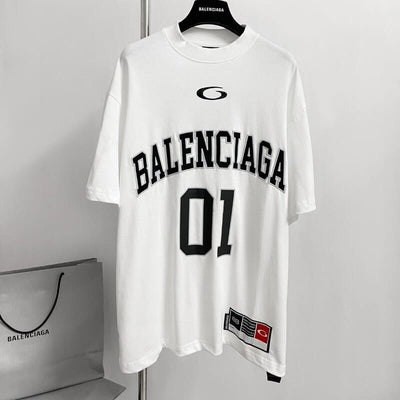 Playera Balenciaga Basketball Series Blanco