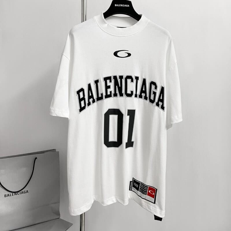 Playera Balenciaga Basketball Series Blanco
