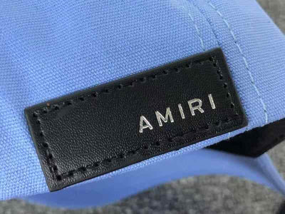 Gorra Amiri MA Quad Canvas Azul