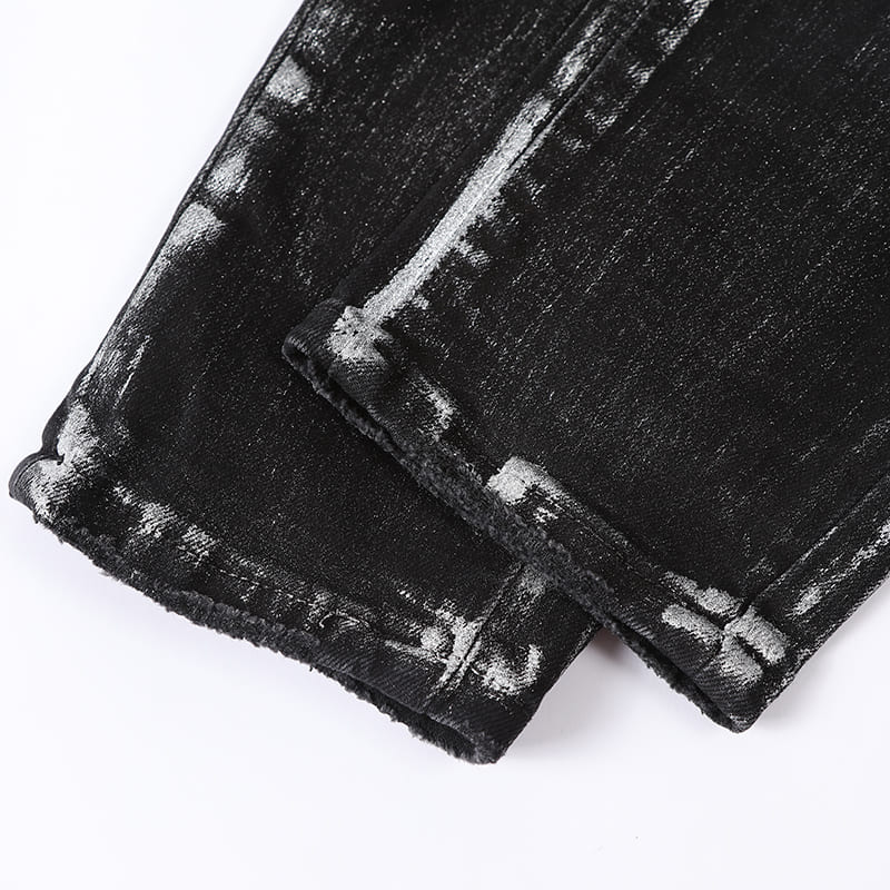 Pantalón Purple Black Silver Jeans
