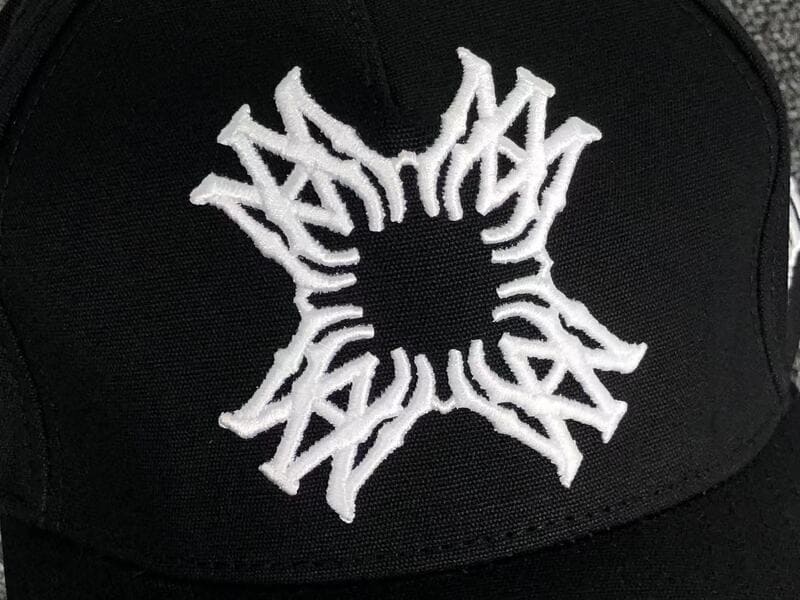 Gorra Amiri MA Quad Canvas Negro