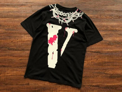 Playera Vlone Yams Day Jesus Piece Black