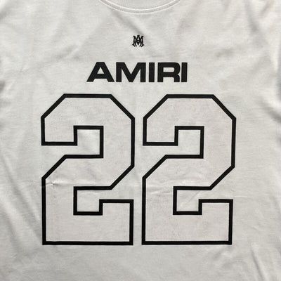 Playera Amiri 22 SKATER Blanco