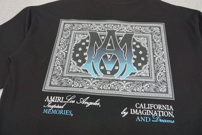 Playera Amiri Ma Bandana Black