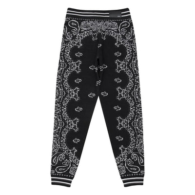 Pantalón Amiri Bandana B-Ball Sweatpants 'BlackGrey'