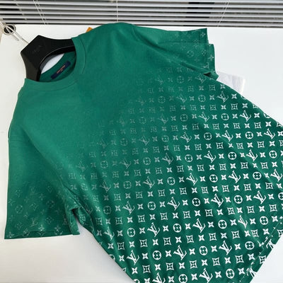 Playera Louis Vuitton LVSE Monogram Gradient Green