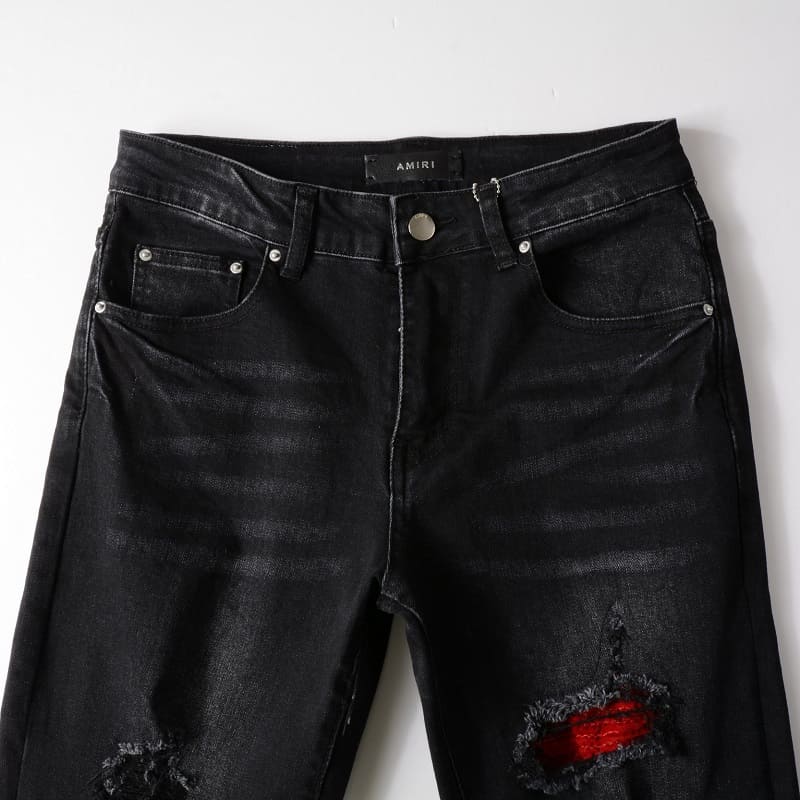 Pantalón Amiri Ultra Suede MX1 'Aged Black'