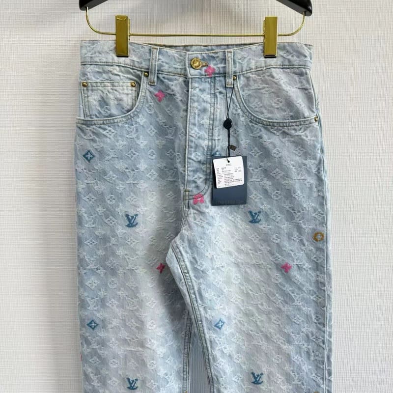 Pantalón Louis Vuitton by Tyler, the Creator Monogram Denim