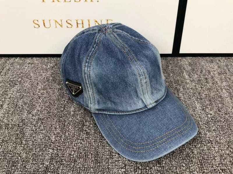 Gorra Prada Denim Azul