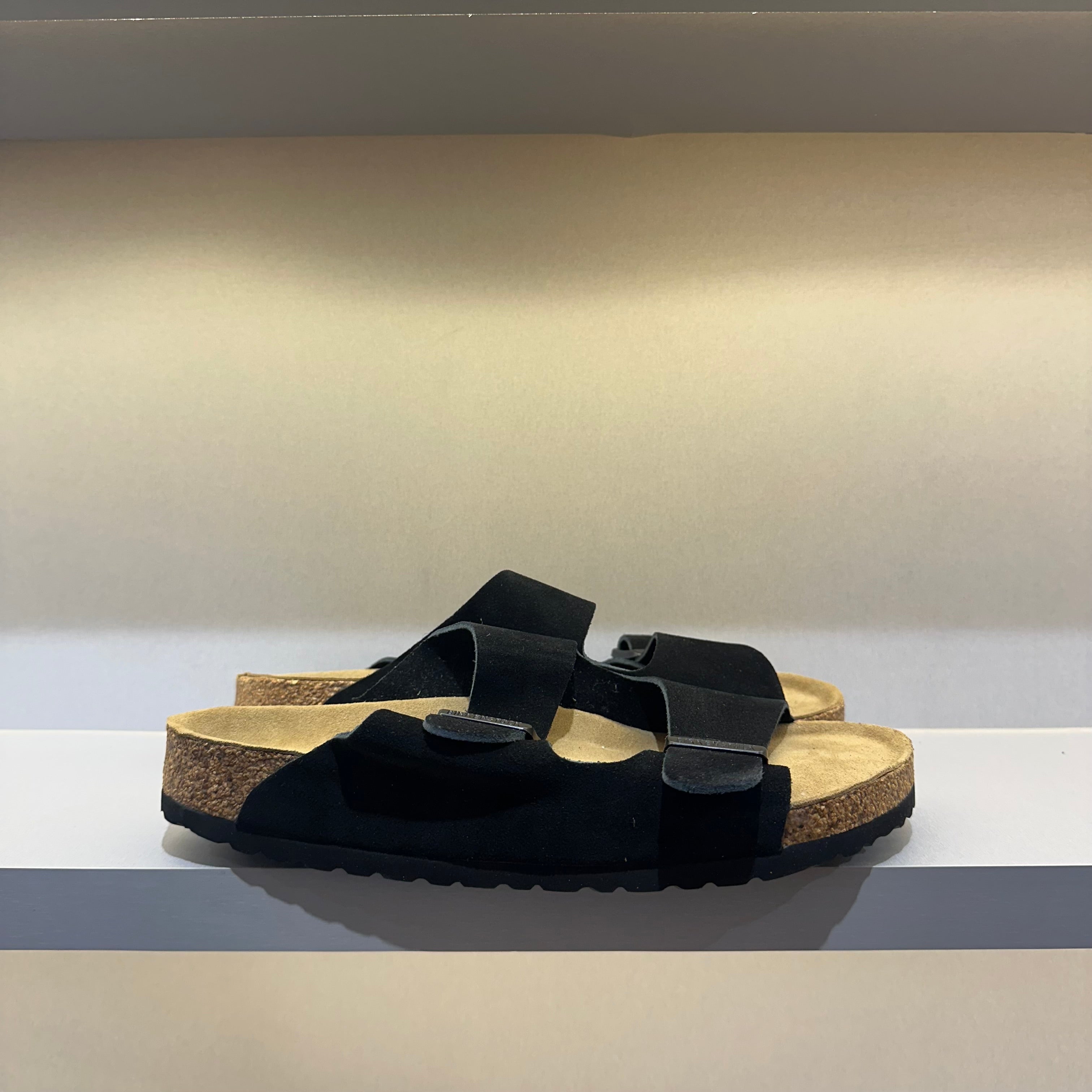 Birkenstock Arizona Soft Footbed Suede Black