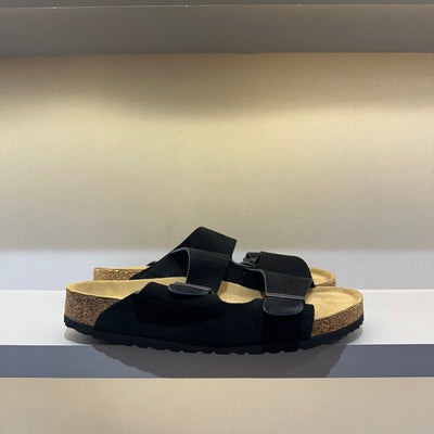 Birkenstock Arizona Soft Footbed Suede Black