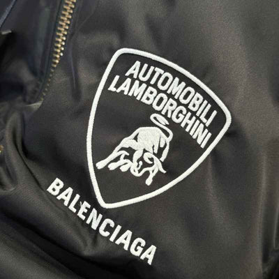 Chamarra Balenciaga x Lamborghini Automobili Bomber Black