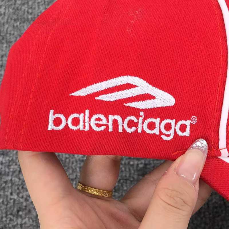 Gorra Balenciaga Paris Soccer Red