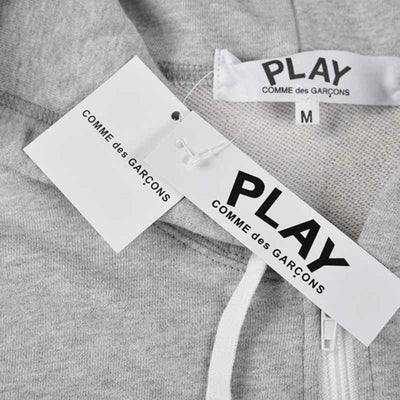 Moletom Comme des Garçons PLAY Logo Gris