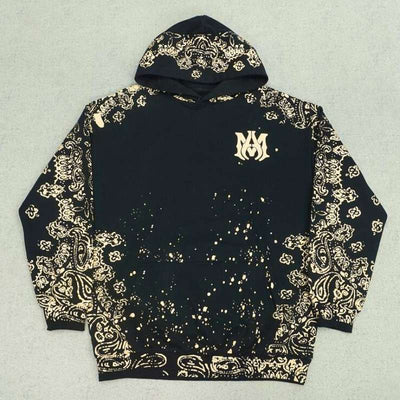 Moletom Amiri Bandana Bleach All Over