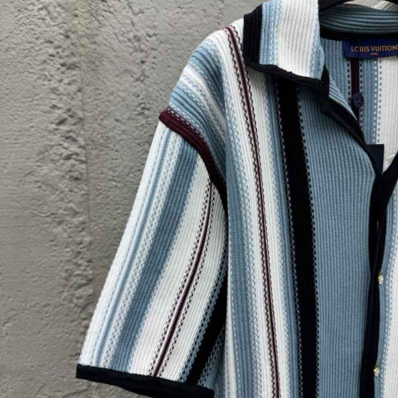 Conjunto Louis Vuitton Crochê Blanco/Azul