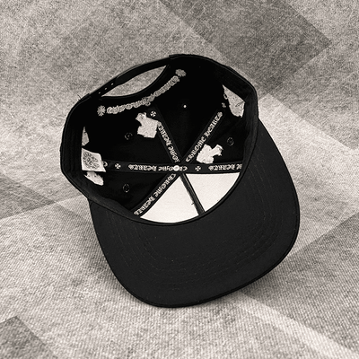 Gorra Chrome Hearts Cross Patch Negro
