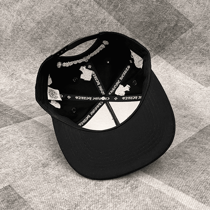 Gorra Chrome Hearts Cross Patch Negro