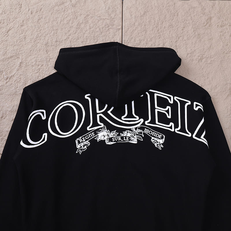 Conjunto Corteiz Superior Royale Negro/Blanco