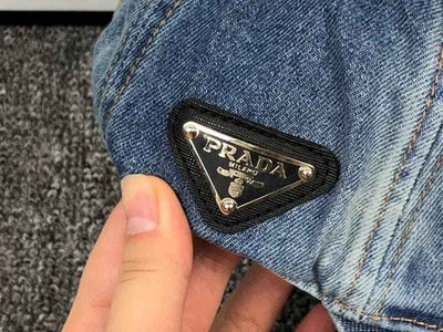 Gorra Prada Denim Azul