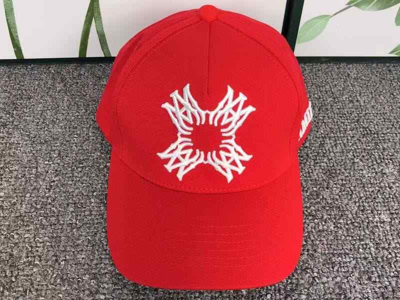 Gorra Amiri MA Quad Canvas Rojo