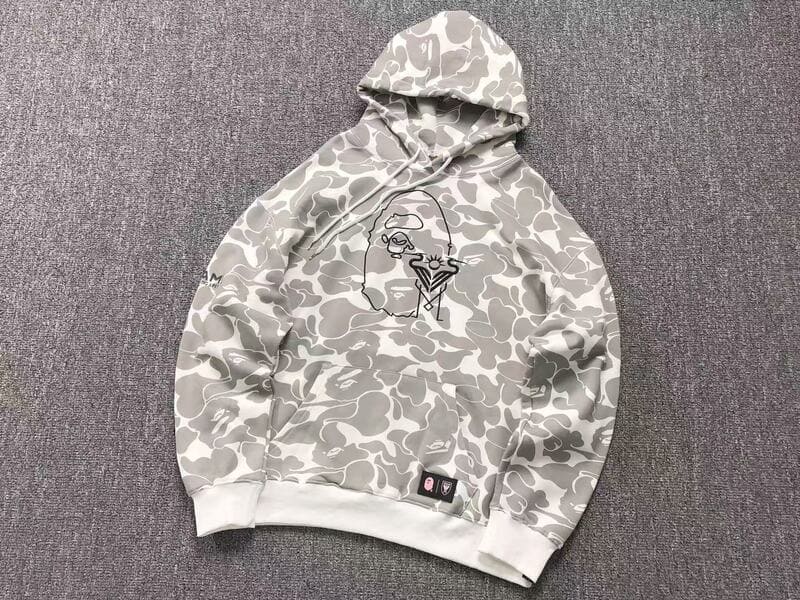 Moletom Bape x Inter Miami Camo Gris