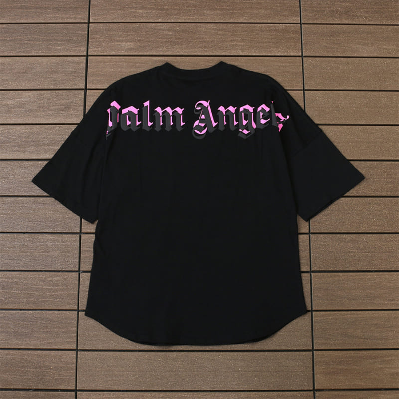 Playera Palm Angels Double Logo Oversized