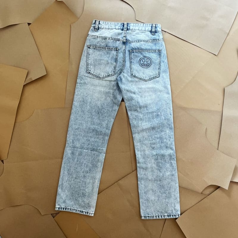 Pantalón Jeans Drew House Indigo Patchwork