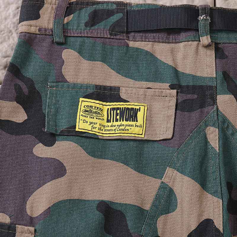 Pantalón Corteiz Cargo Camuflada