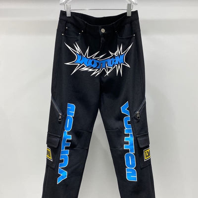 Pantalón Louis Vuitton Printed Denim