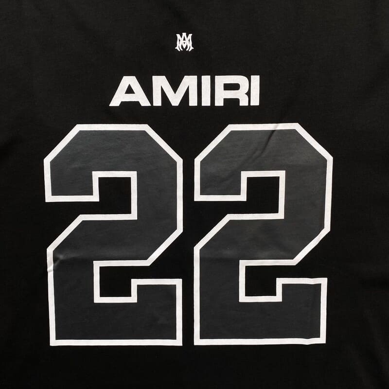 Playera Amiri 22 SKATER Negro