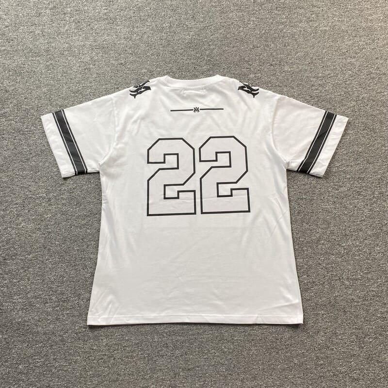 Playera Amiri 22 SKATER Blanco