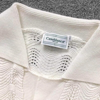 Conjunto Casablanca Crochê Blanco