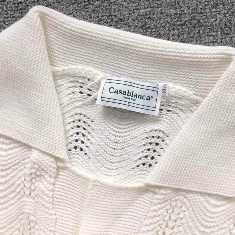Conjunto Casablanca Crochê Blanco