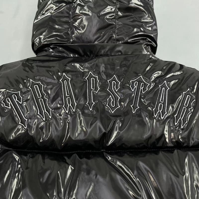 Chamarra Trapstar Shiny Irongate Detachable Hooded Puffer