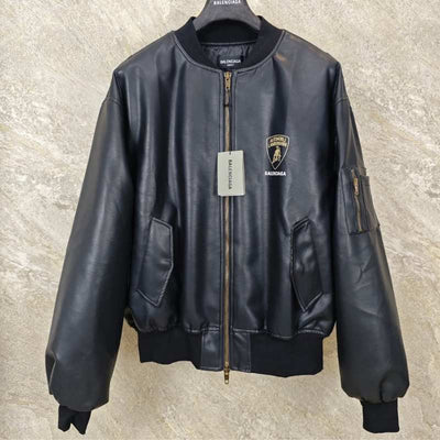 Chamarra Balenciaga x Automobili Lamborghini Preta