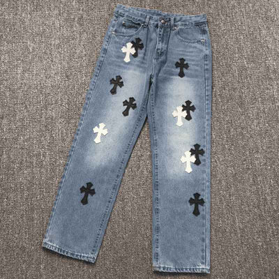 Pantalón Chrome Hearts Jeans Cross