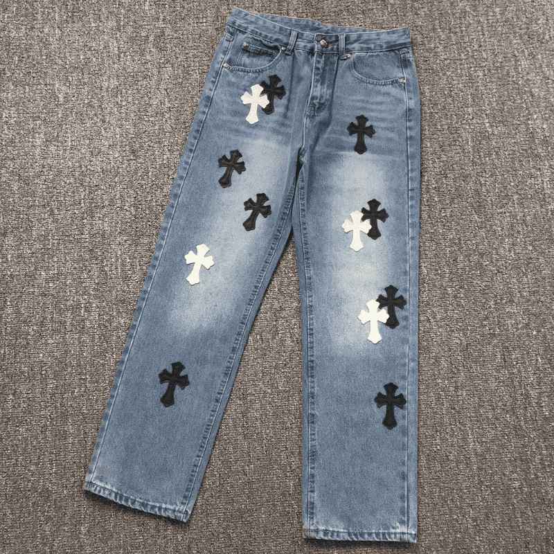 Pantalón Chrome Hearts Jeans Cross