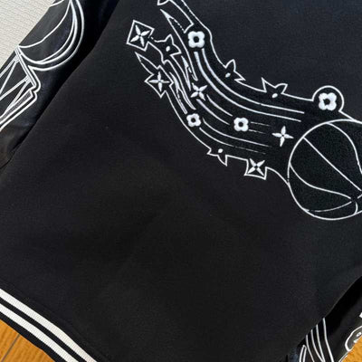 Chamarra Louis Vuitton x NBA Leather Preta