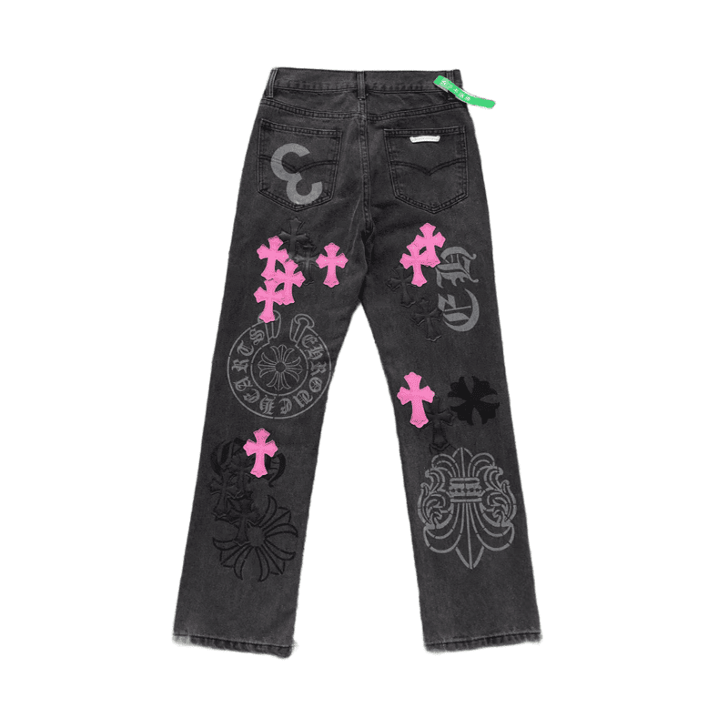 Pantalón Jeans Chrome Hearts Box Purple