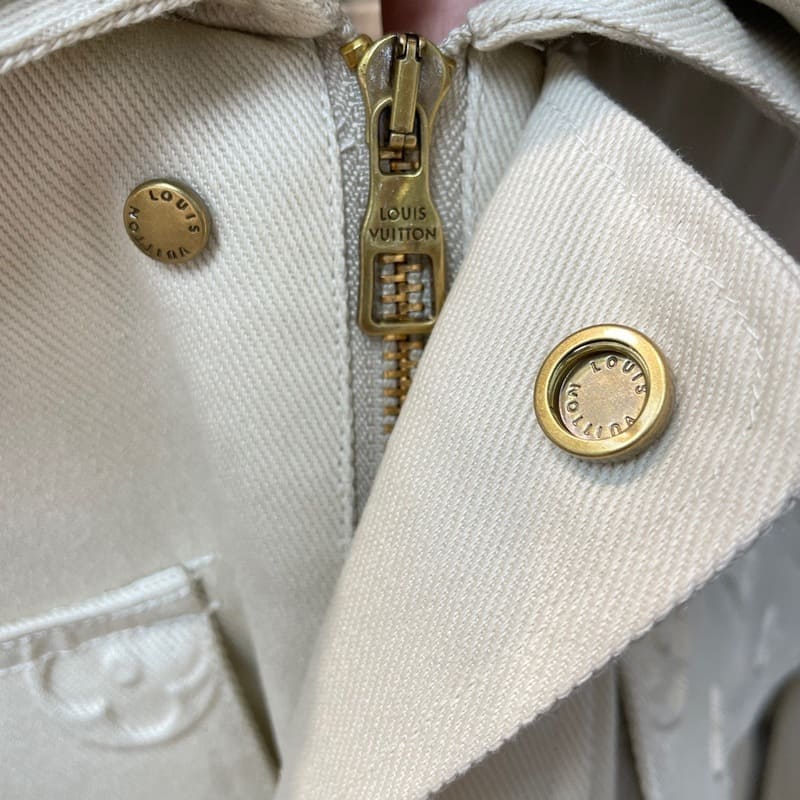 Chamarra Louis Vuitton Monogram Workwear Denim